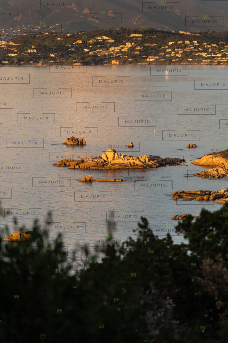 l'Isolella au coucher de soleil
