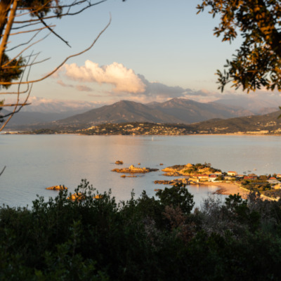 l'Isolella au coucher de soleil