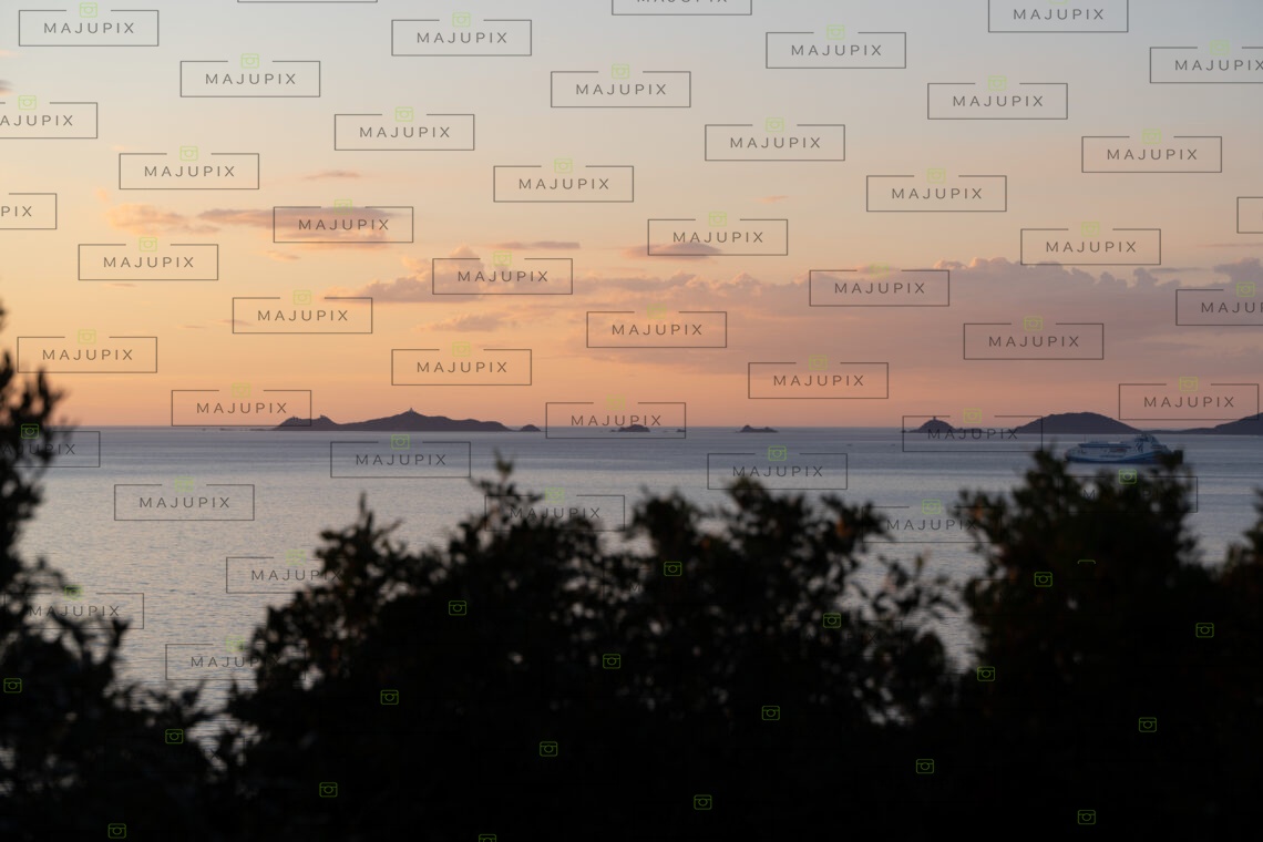 Coucher de soleil à l'Isolella