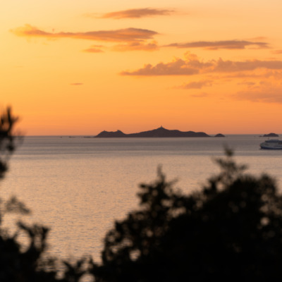 Coucher de soleil à Isolella