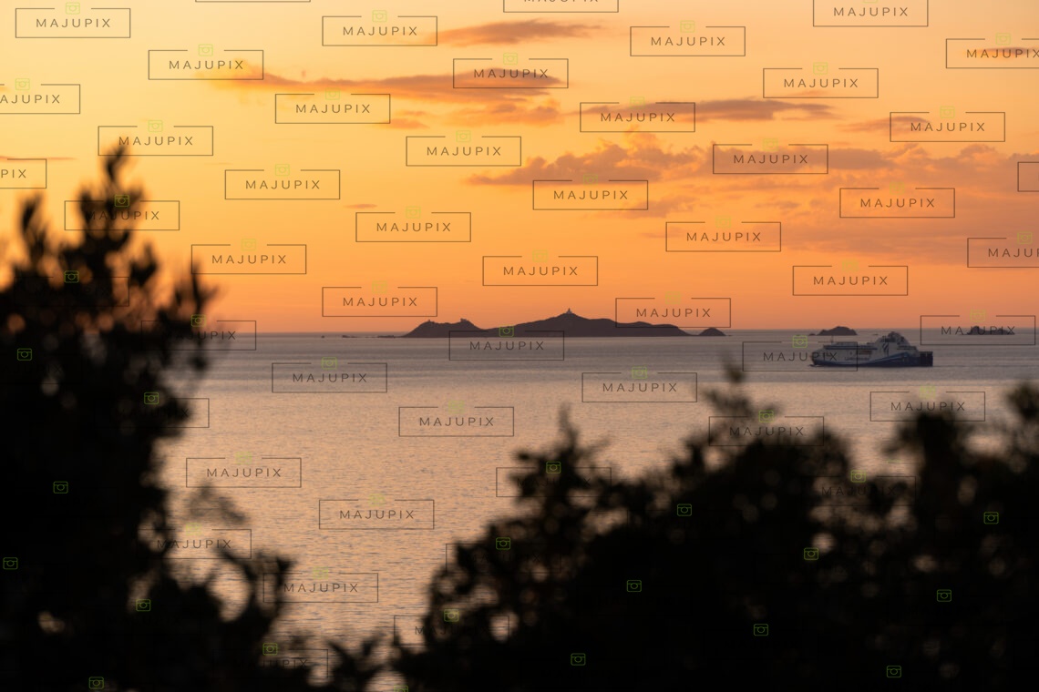 Coucher de soleil à Isolella