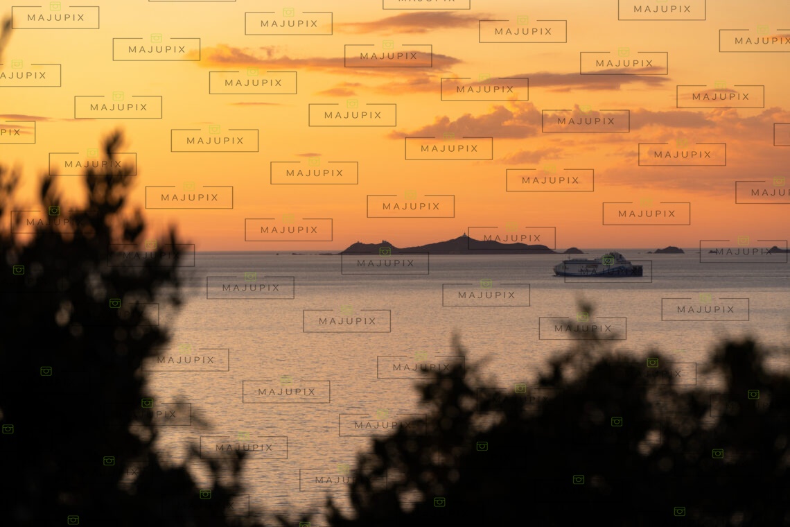 Coucher de soleil à l'Isolella