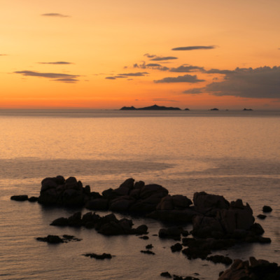 Coucher de soleil à l'Isolella