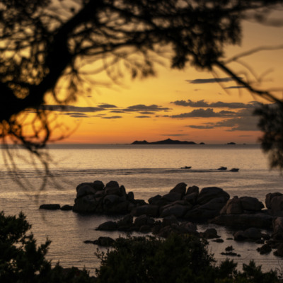 Coucher de soleil à l'Isolella