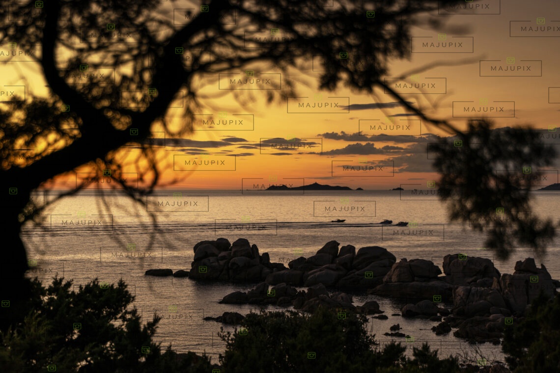 Coucher de soleil à l'Isolella