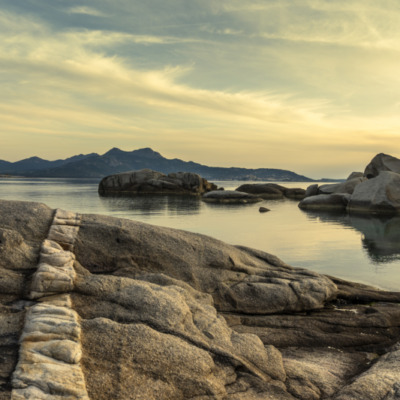 Pointe de Spano au coucher de soleil