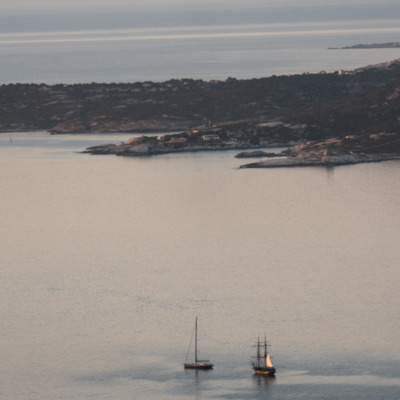 Pointe de Spano au coucher de soleil