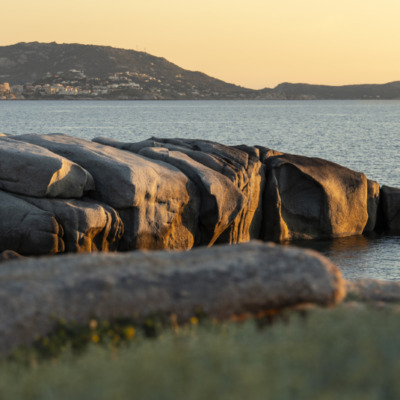 Coucher de soleil à la pointe de Spano