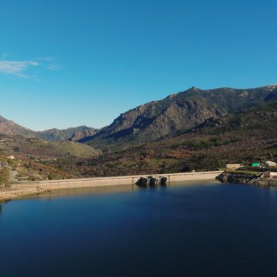 Barrage et lac de Calacuccia