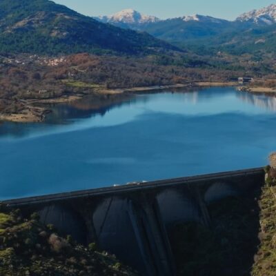 Barrage et lac de Calacuccia