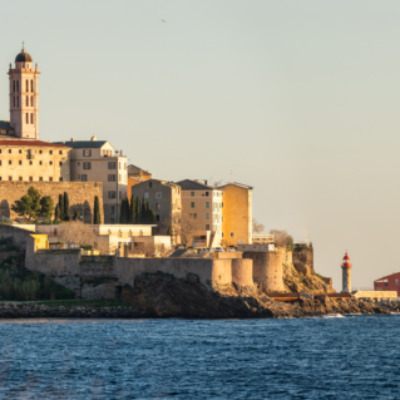 Lever de soleil sur Bastia