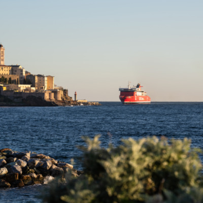 Lever de soleil sur Bastia