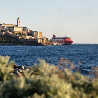 Lever de soleil sur Bastia