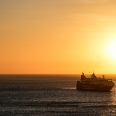 Lever de soleil à Bastia