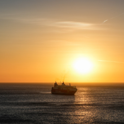 Lever de soleil à Bastia