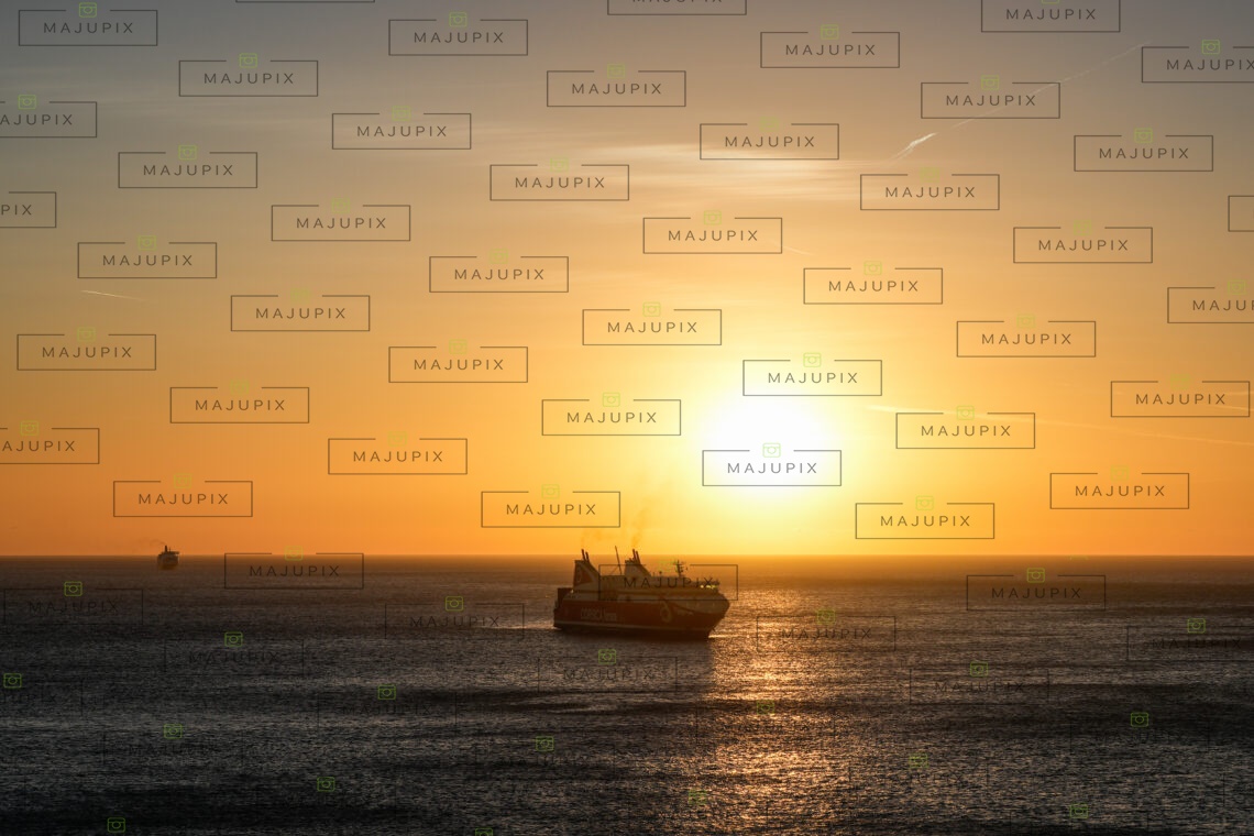 Lever de soleil à Bastia