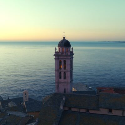 Lever de soleil sur Bastia