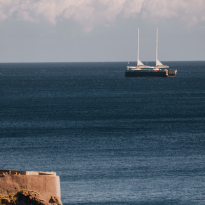 Bateau de croisière à Bastia