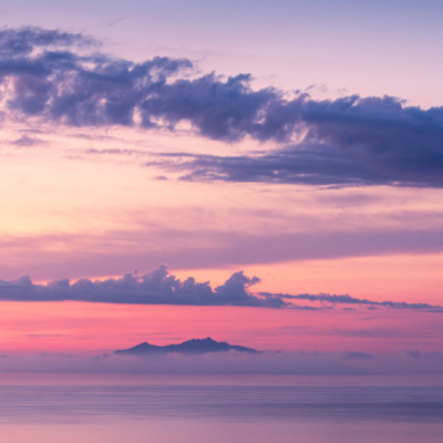 Lever de soleil à Brando