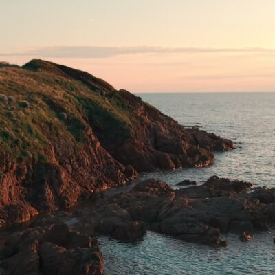 Capo di Feno au coucher de soleil