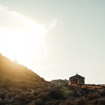 Chapelle St-Jean au coucher de soleil