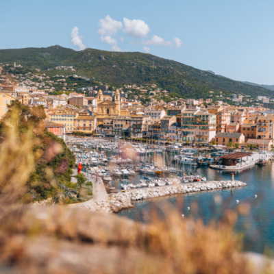 Vieux port de Bastia depuis la citadelle