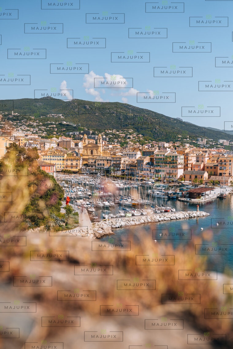 Vieux port de Bastia depuis la citadelle