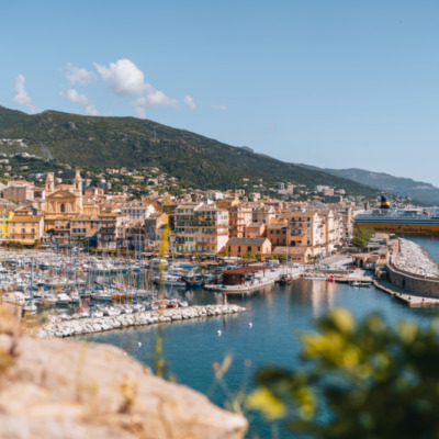 Vieux port de Bastia depuis la citadelle