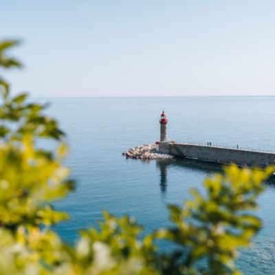 Vieux port de Bastia depuis le Jardin Romieu