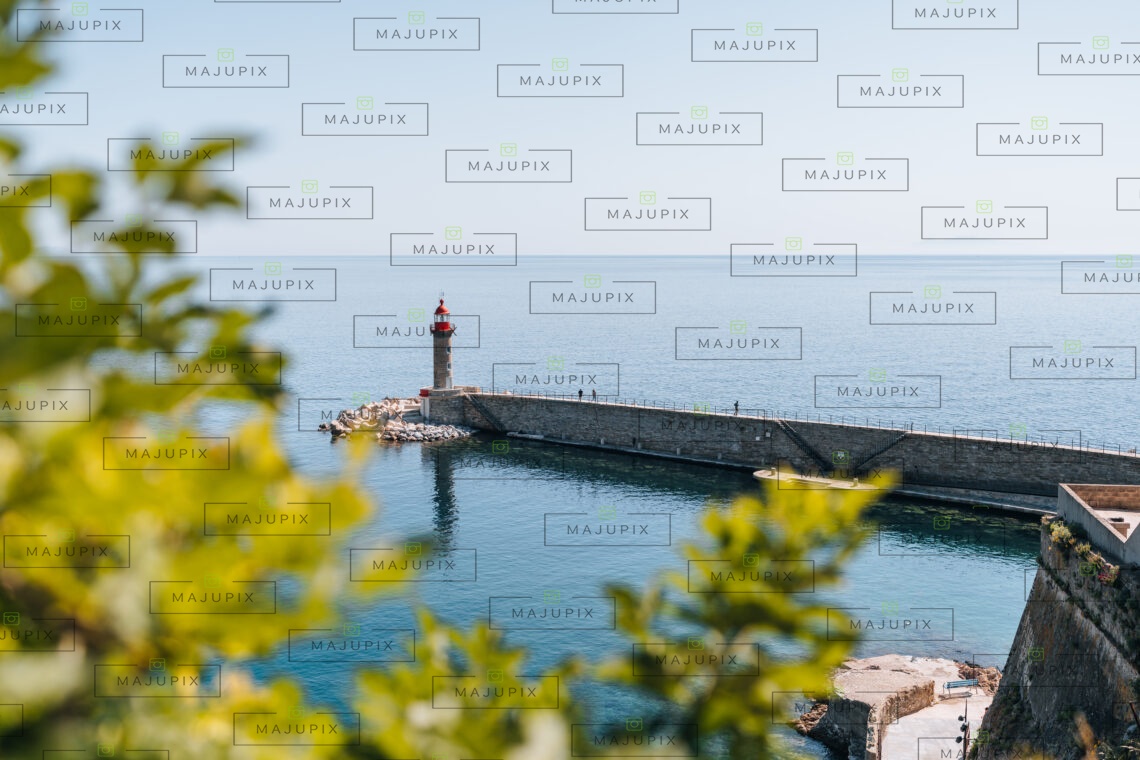 Vieux port de Bastia depuis le Jardin Romieu
