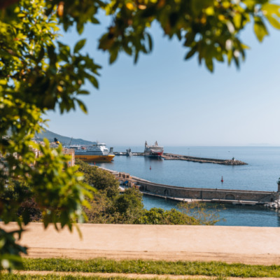 Port de Bastia depuis la citadelle