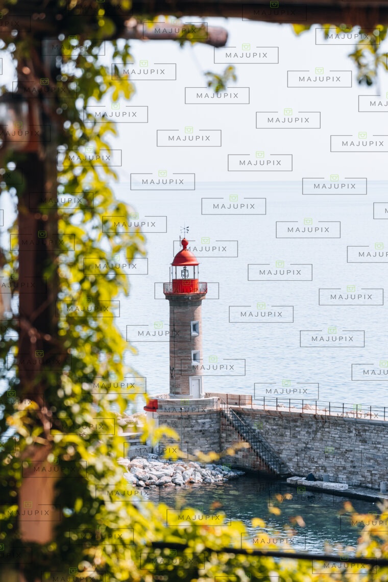 Port de Bastia depuis le Jardin Romieu