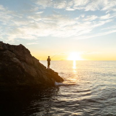 Bastia au lever du soleil
