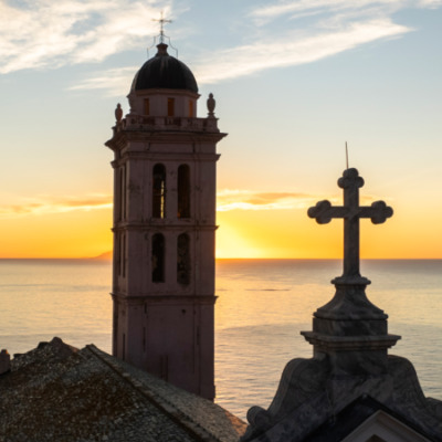 Lever de soleil à Bastia