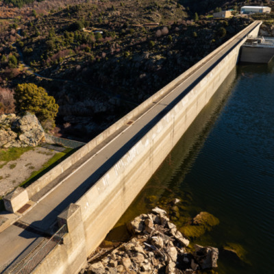 Barrage et lac de Calacuccia