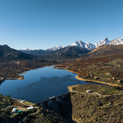 Barrage et lac de Calacuccia