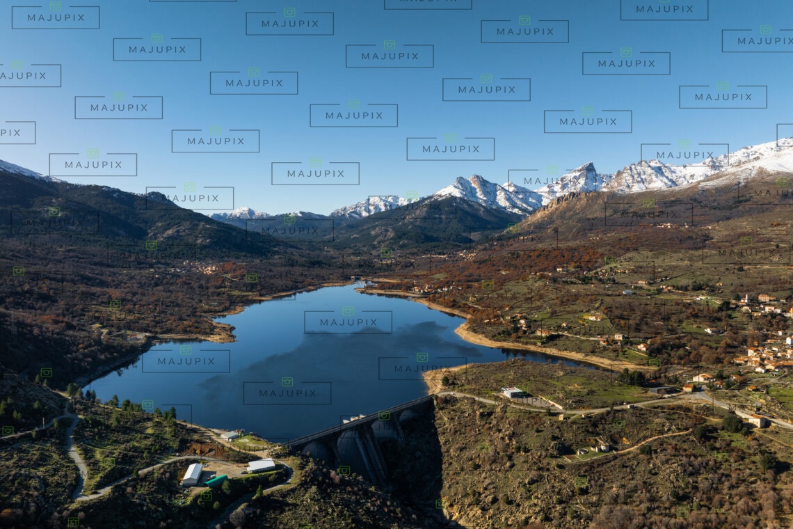 Barrage et lac de Calacuccia