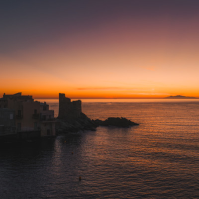 Erbalunga au lever de soleil