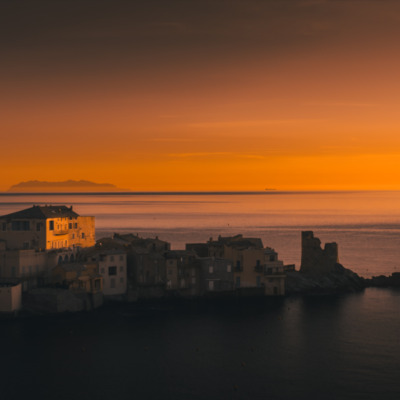 Erbalunga au lever de soleil