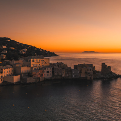 Erbalunga au lever de soleil
