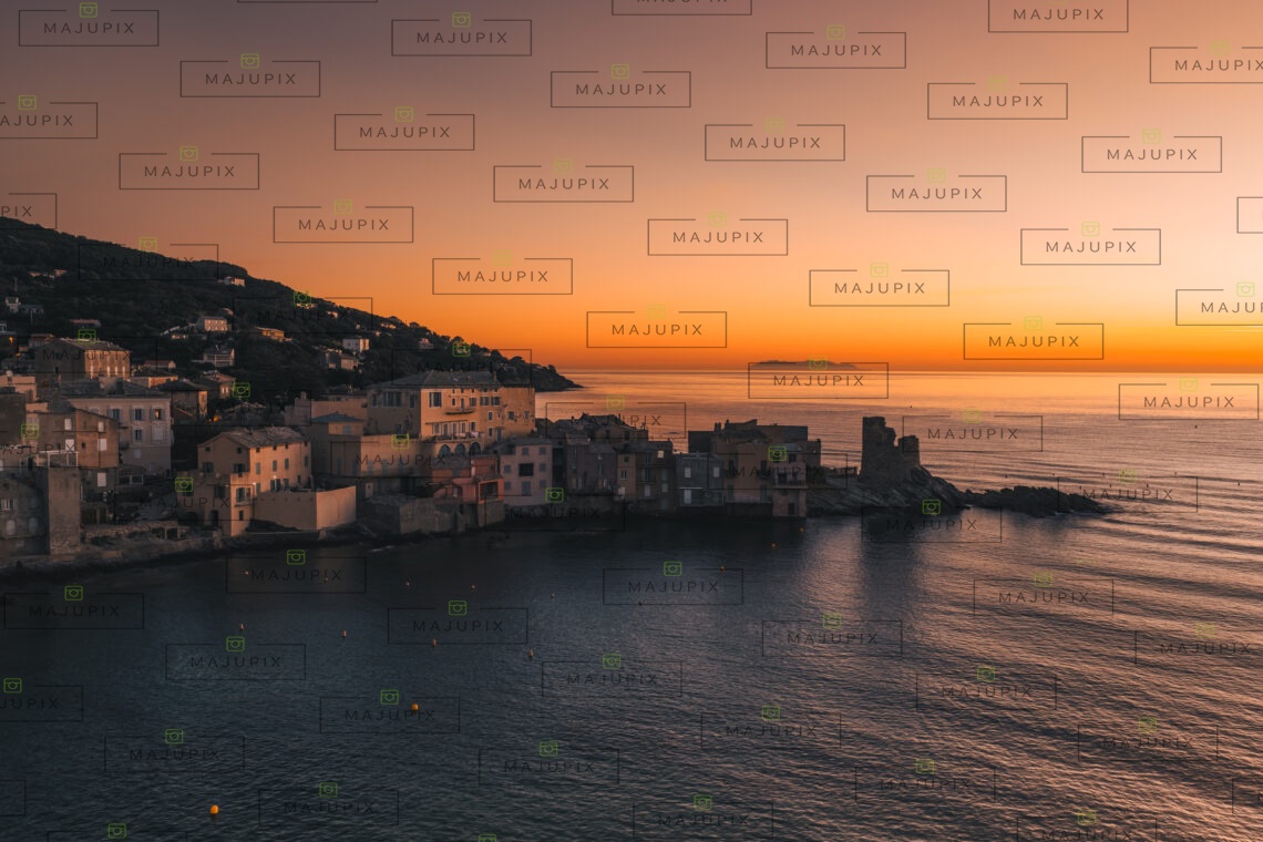 Erbalunga au lever de soleil