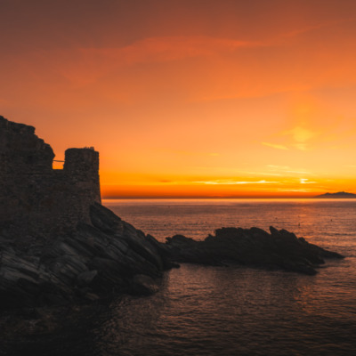 Erbalunga au lever du soleil