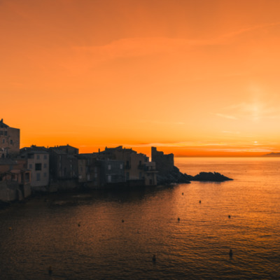 Erbalunga au lever du soleil
