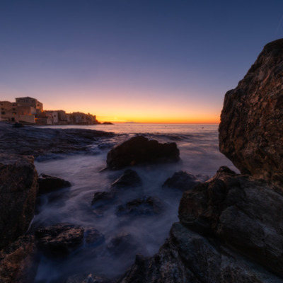 Erbalunga au lever de soleil