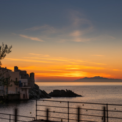Erbalunga au lever de soleil