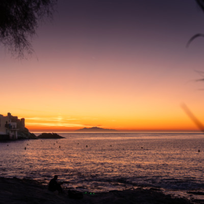 Erbalunga au lever de soleil