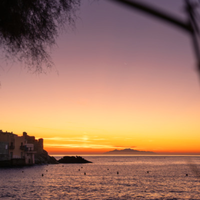 Erbalunga au lever de soleil