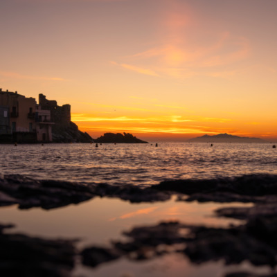 Erbalunga au lever de soleil