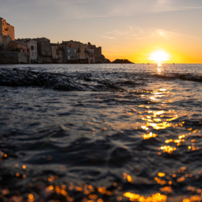 Erbalunga au lever de soleil