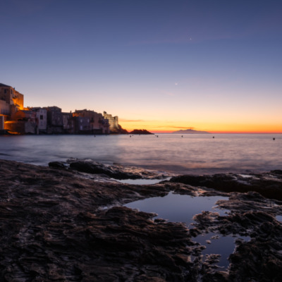 Erbalunga au lever de soleil